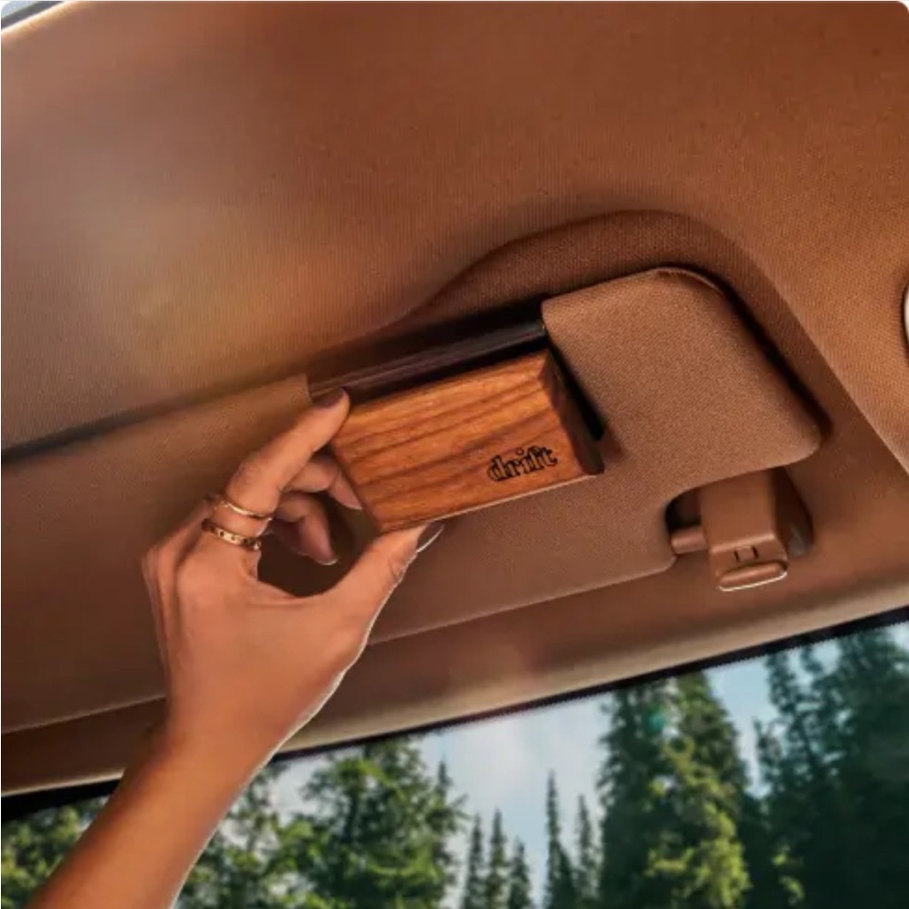 Drift Wooden Car air freshener, coffee and cacao